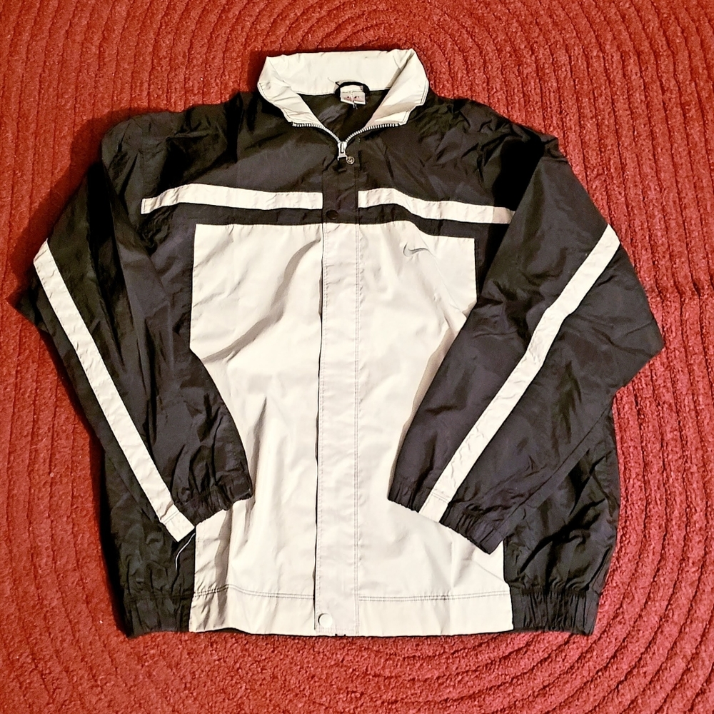 Vtg 90s Nike colorblock Windbreaker Big Swoosh